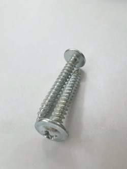 Саморезы с прессшайбой, острые, оцинкованные, с частой резьбой (по дереву и металлу) 4.2х32 мм (1 кг)