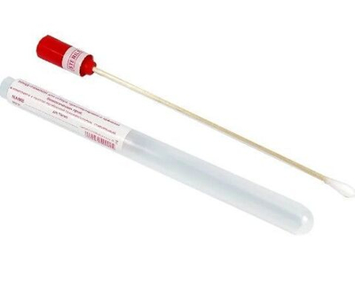 Зонд для отбора проб с тампоном в пробирке без наполнителя, 100 шт.