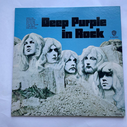 Винтажная виниловая пластинка LP Deep Purple In Rock (Япония 1976) (Без Оби)