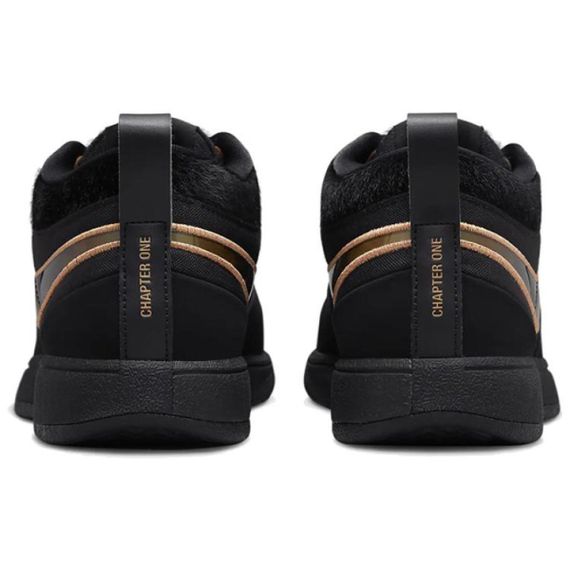 NIKE Book 1 Баскетбольные кроссовки Низкие Черные Мужские