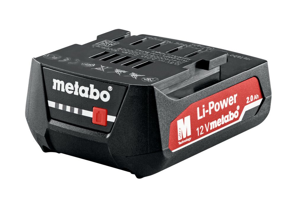 Аккумулятор Metabo 12,В 2,0Ач  Li Power