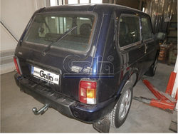 Фаркоп оцинкованный Galia L022C для Лада 4x4 Нива Урбан 2014-(паспорт и сертификат в комплекте)(без электрики)