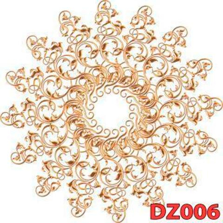 Фото обои - Декор под золото DZ006