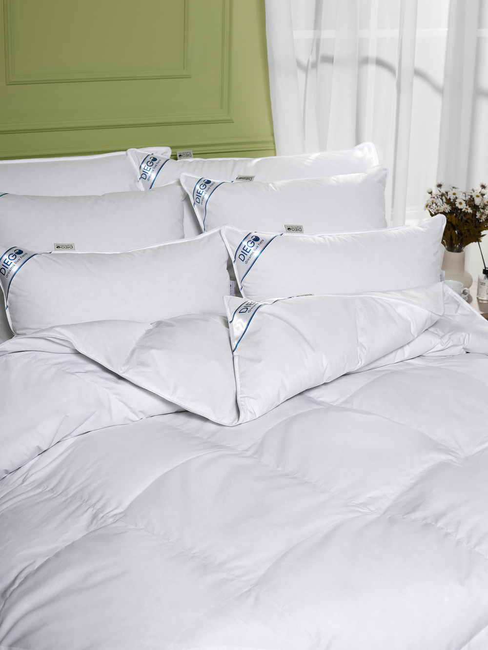 Одеяло пуховое Диана Евро Макси 220х240