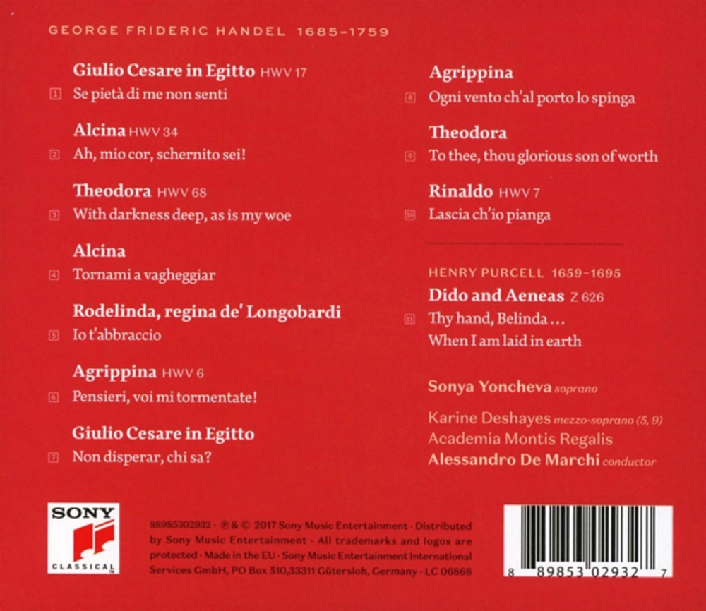 Sonya Yoncheva / Handel (CD)