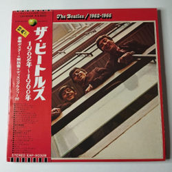 Винтажная виниловая пластинка LP The Beatles 1962-1966 (Japan 1973) (Obi, Booklet) I Want To Hold Your Hand