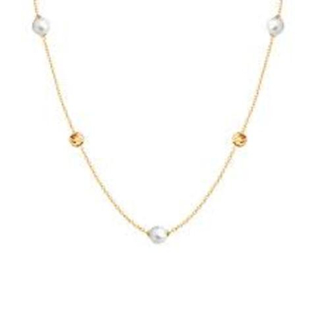 Браслет из золота с жемчугом