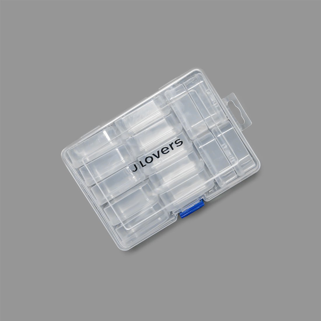 Бокс для хранения 15*11см, 14 отсеков, оттенок "Прозрачный"