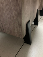 Тумба прикроватная с ножками Ольга-3 Дуб делано серый/сильвер Пэлас