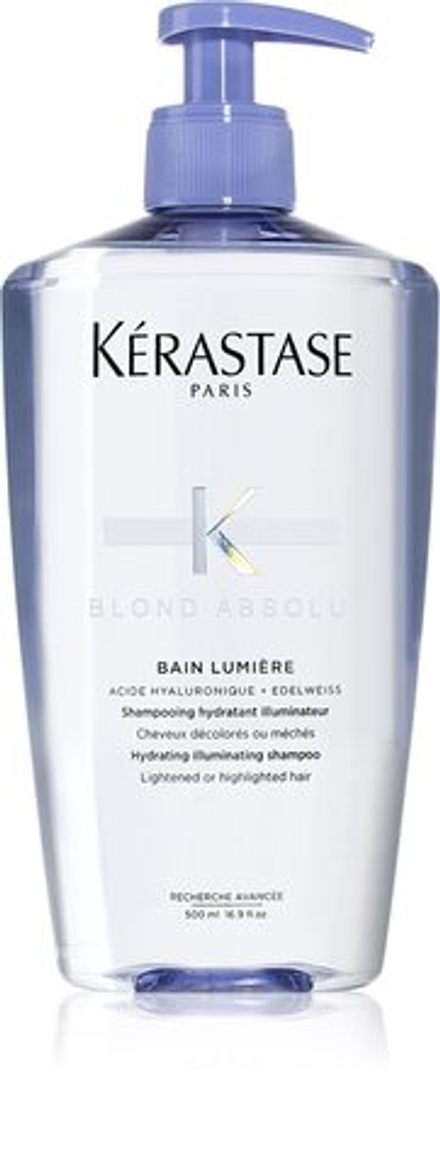 Kerastase Blond Absolu Bain Lumiere - шампунь для обесцвеченных или мелированных волос /   500  ml  / GTIN 3474636881260