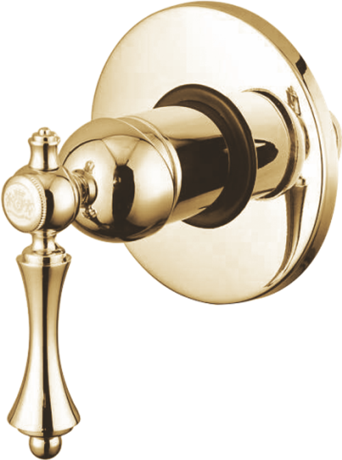 77055-E Смеситель для душа (ЗОЛОТО) "GANZER"