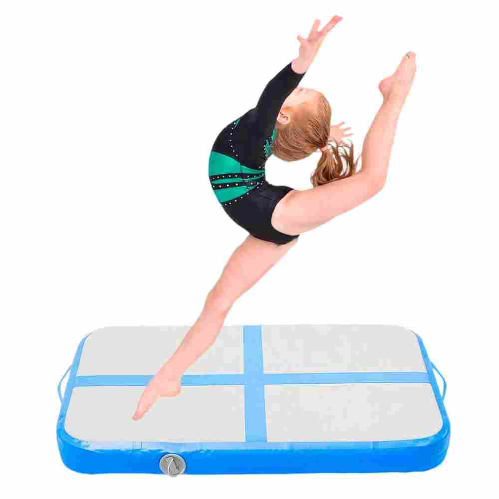 Надувной акробатический мат «Компакт S» для тренировок 1×0,6×0,1 м