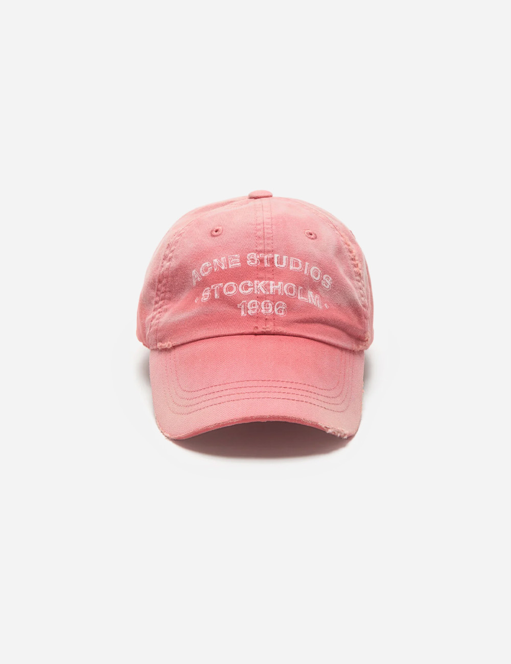 Бейсболка Acne Studios Sprayed Logo "Red"