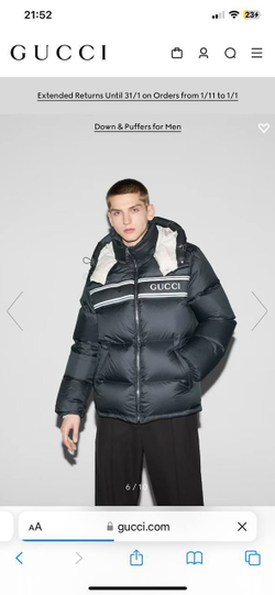 Пуховик Gucci