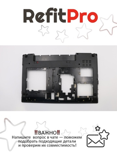 Нижняя часть корпуса (поддон) для ноутбука Lenovo N580 / N585 , черный (90201031), оригинал