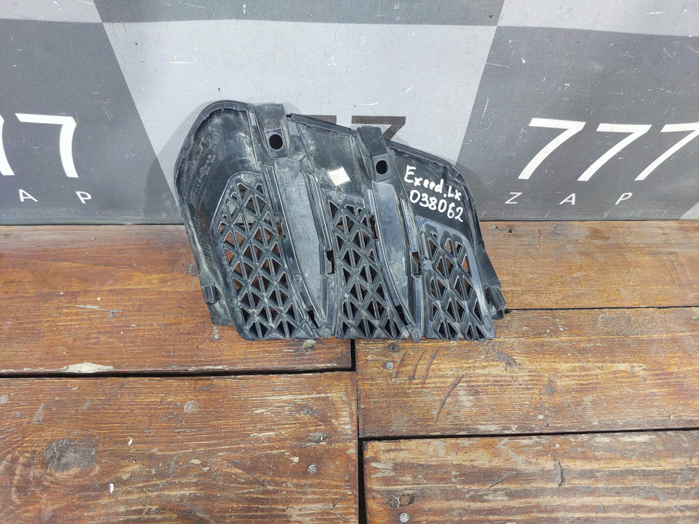 Решетка переднего бампера левая Exeed LX 21-нв Б/У Оригинал 602001894AA