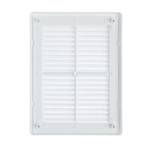 Решётка вентиляционная в рамке с москитной сеткой 185х255 мм Люкс