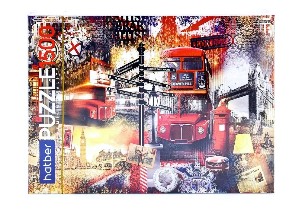 Пазлы 1500 эл. А1 830х580мм "Мечты о Лондоне" (Хатбер)