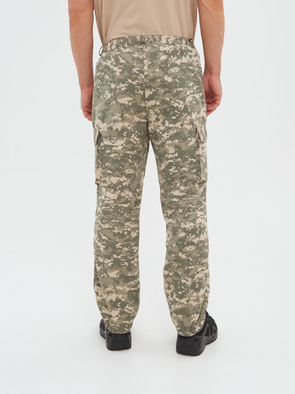 Брюки летние Антигнус ткань Смесовая цвет 128/2 (светлый пиксель)