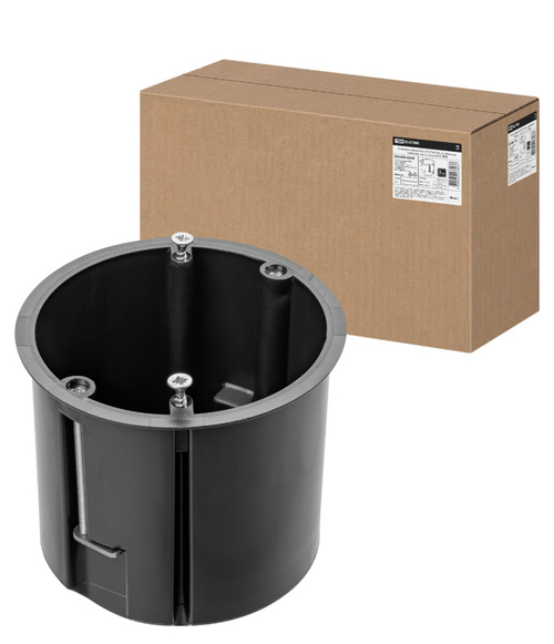 Коробка установочная углубленная метал. лапки СП D73х73мм IP20 TDM