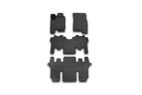 Коврики в салон для SSANG YONG Stavic 2013-, 4 шт. (полиуретан) NLC.3D.61.04.210K