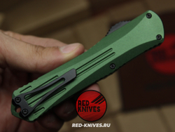 Heretic Knives Manticore-E S/E - зеленая рук, черный клинок RK/Н108