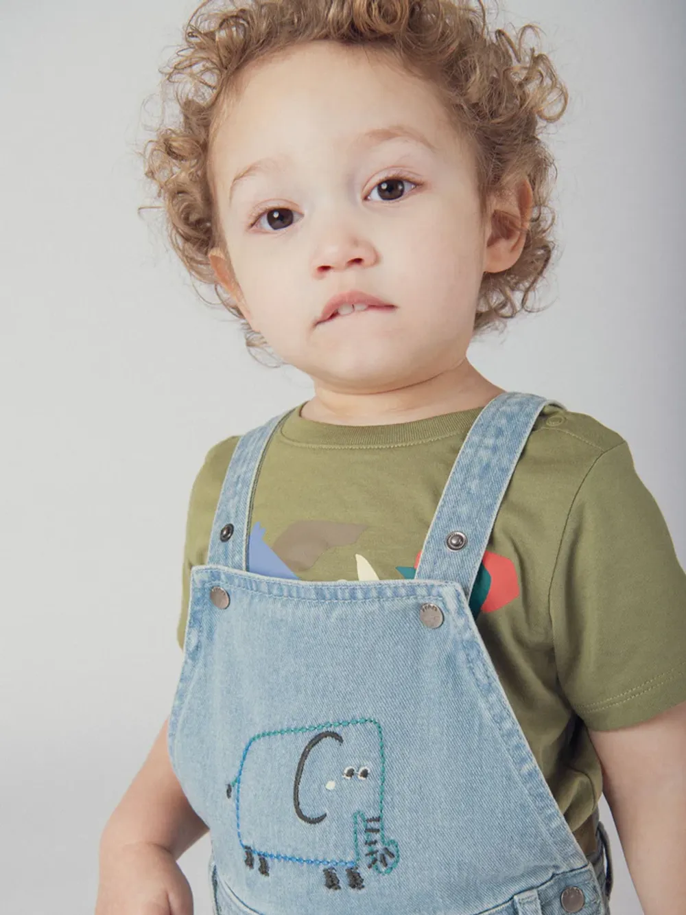 джинсовый комбинезон