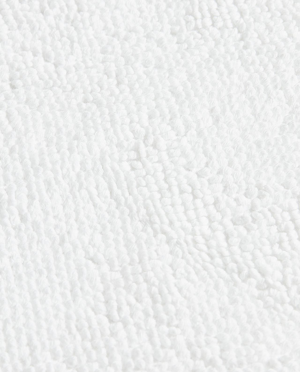 Zara Home - Гладкий нескользящий коврик для ванной, белый, 50x70 см