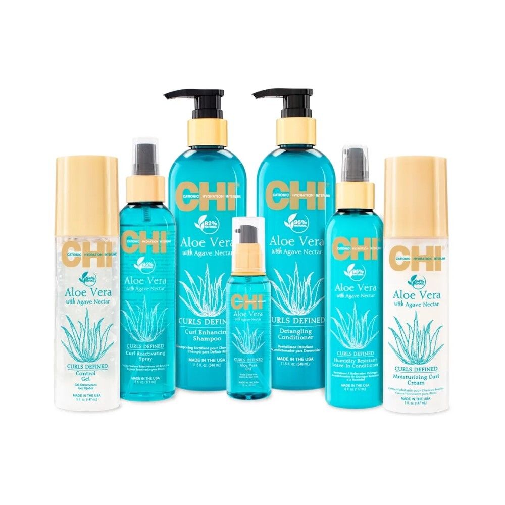 CHI Aloe Vera with Agave Nectar Масло для вьющихся волос, 15 мл