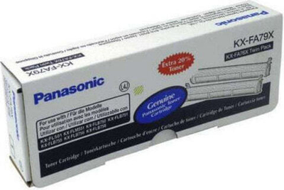 Картридж тонерный черный 2 шт Panasonic KX-FA79X