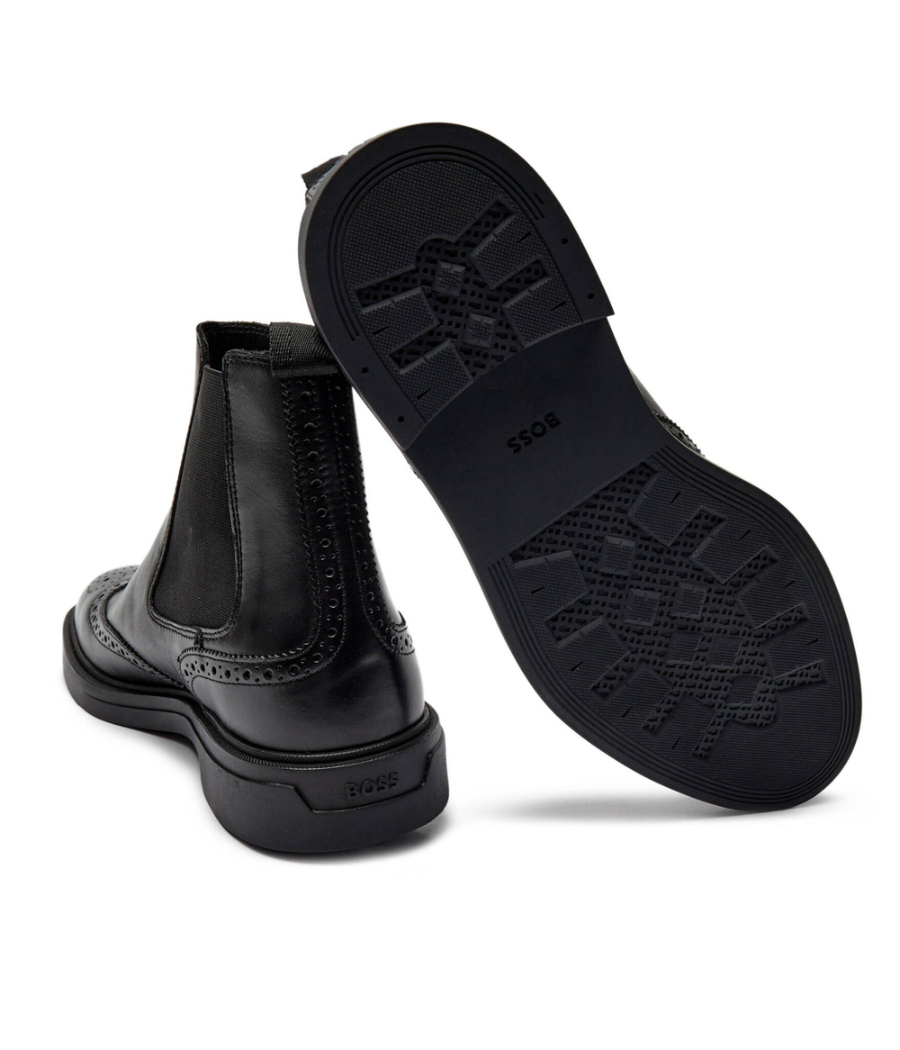 Кожаные челси calev BOSS BLACK - черный(50529227)