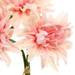 Цветы искусственные «Natur» 34см Хризантемы 3шт персиковые