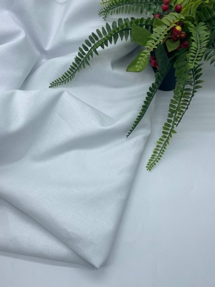 Смесовый лен белый