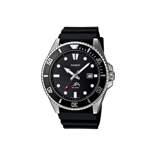 CASIO Men YOUTH Black Watch MDV106-1A