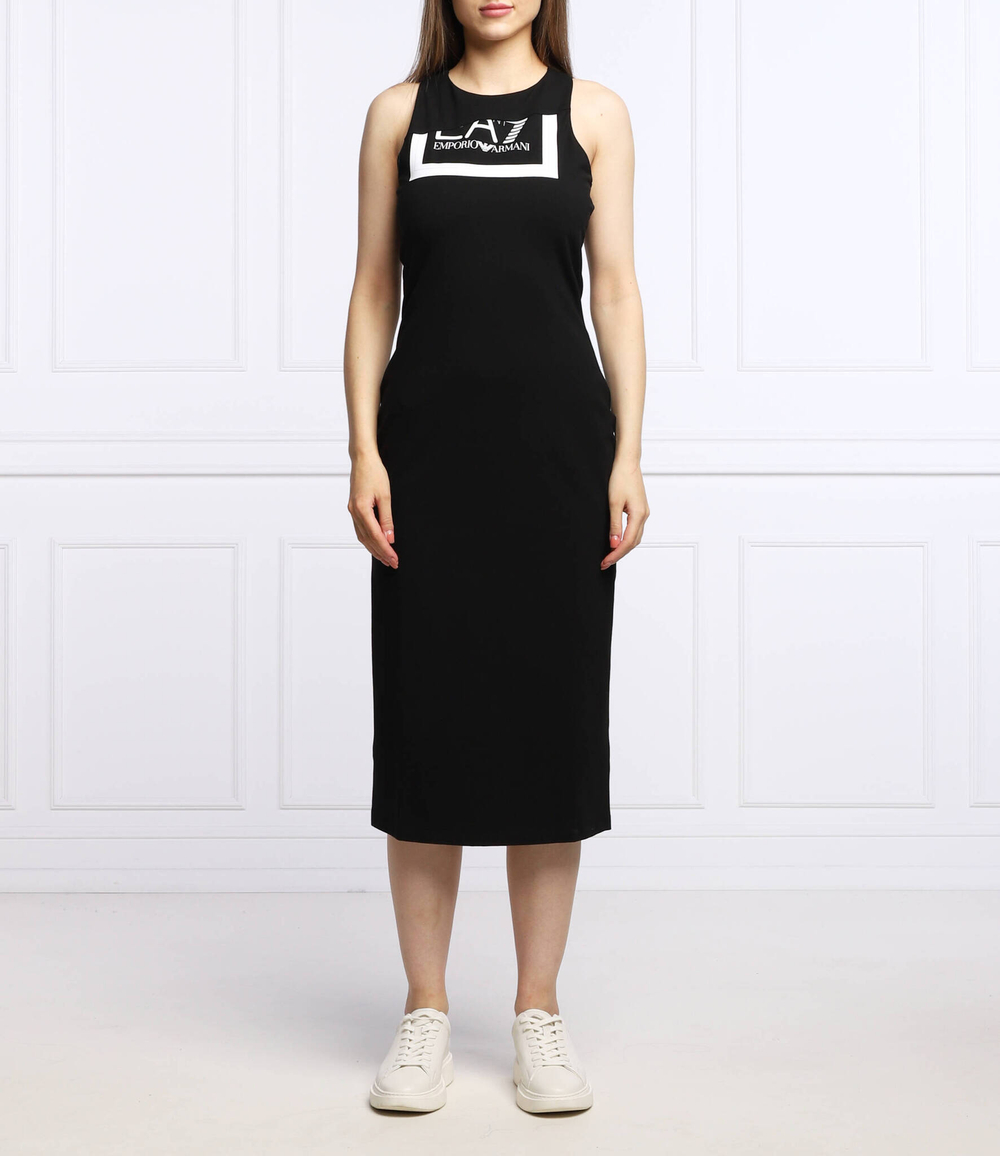 Платье EA7 - черный(3LTA55 TJ01Z)