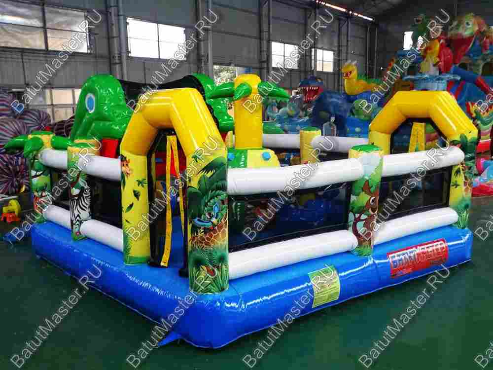 Надувной батут-горка "Сказочная поляна" 9*5*3,1 м