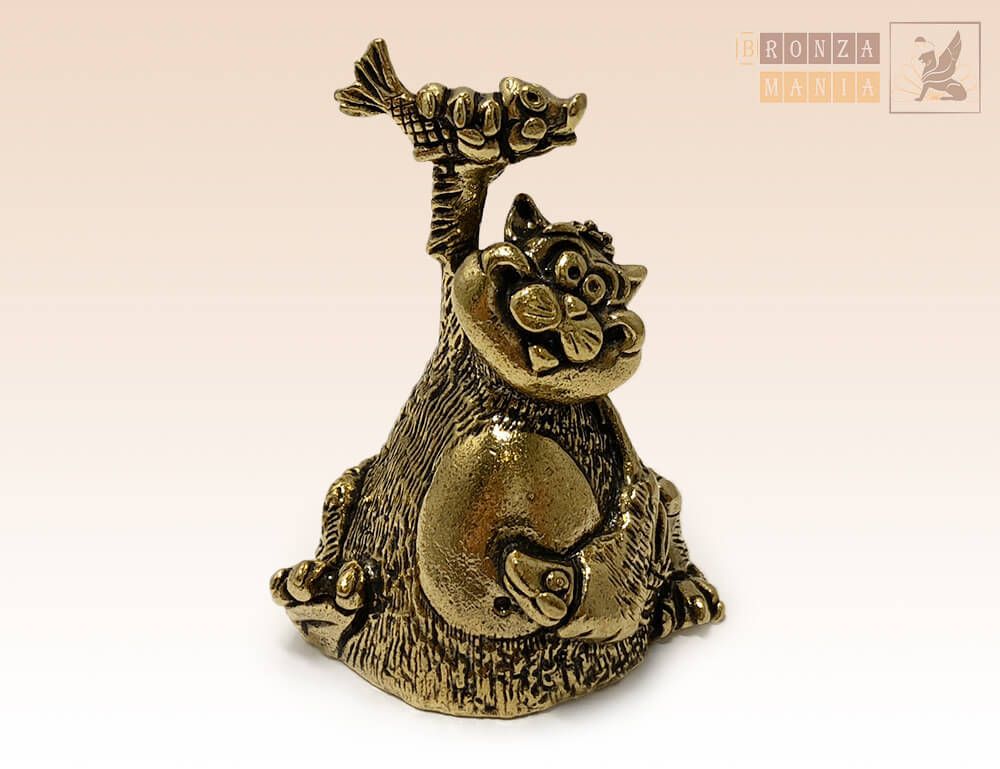 колокольчик Кот с рыбками