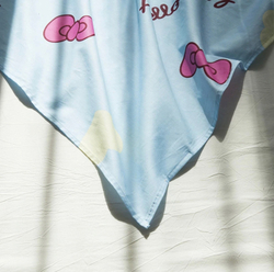 Постельное белье 1.5 Полуторка Сатин Детское Hello Kitty