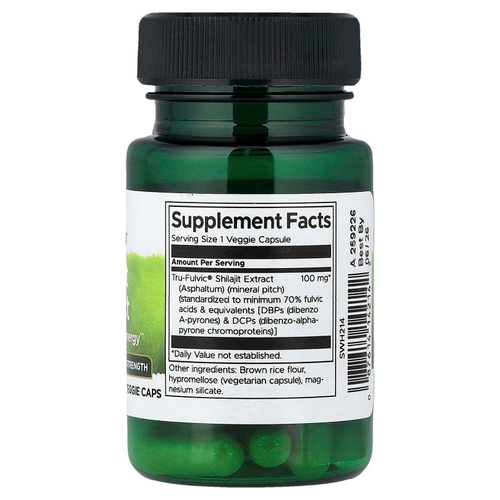 Swanson, экстракт мумие, 100 мг, 30 растительных капсул