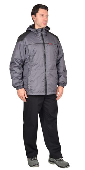 Куртка зимняя "Сириус-Спринтер" (т.серый/баклажан)