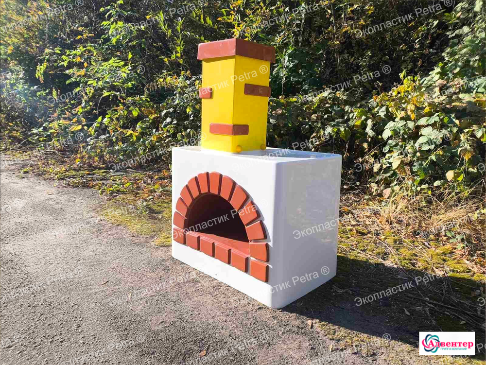 Интерактивный уличный модуль Печка