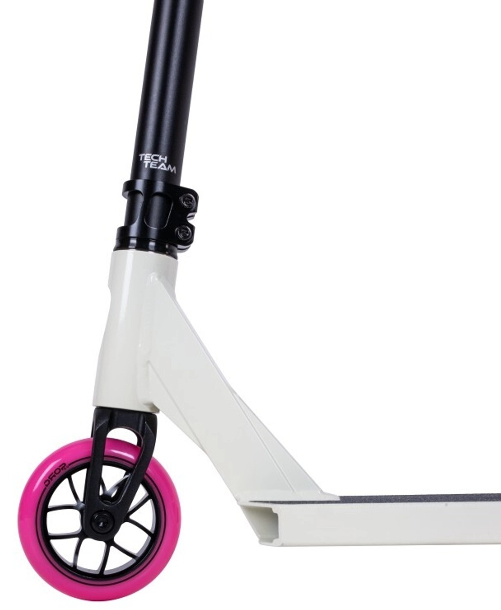 Трюковой самокат TECH TEAM Drop 2.0,  Бежевый/розовый