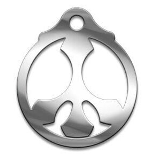 Амулет Серия Символы №48 Пасифик медицинская сталь