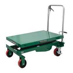 Тележка подъемная гидравлическая 1000кг RockFORCE RF-SPT 1000A