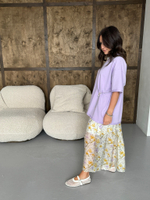 Футболка лаванда