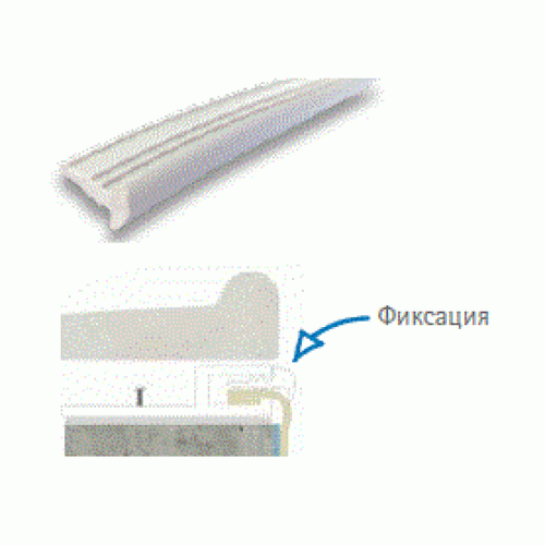 Мягкая заглушка для профиля 0,006х50м Alkorplan