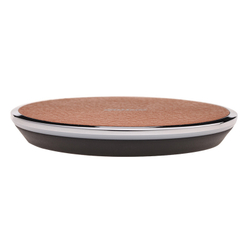 Беспроводная зарядка с имитацией кожи коричневого цвета Magic Disk 3 от Nillkin