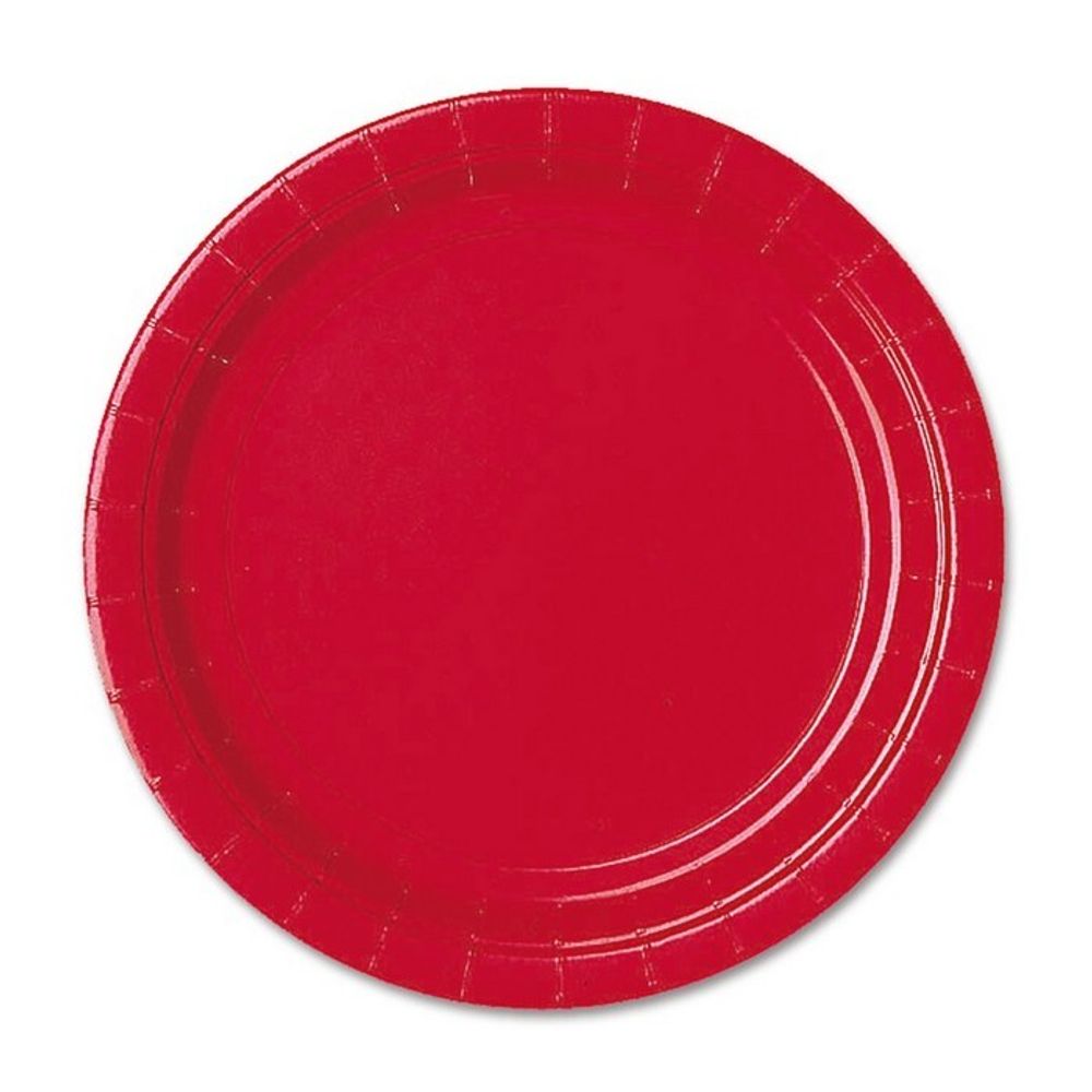 Тарелки Apple Red 17 см, 8 шт. #1502-1107