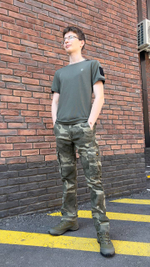 Футболка олива