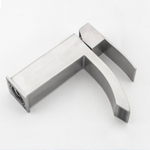 Смеситель для раковины, Frap, корот изл, с картриджем, нерж, F10803